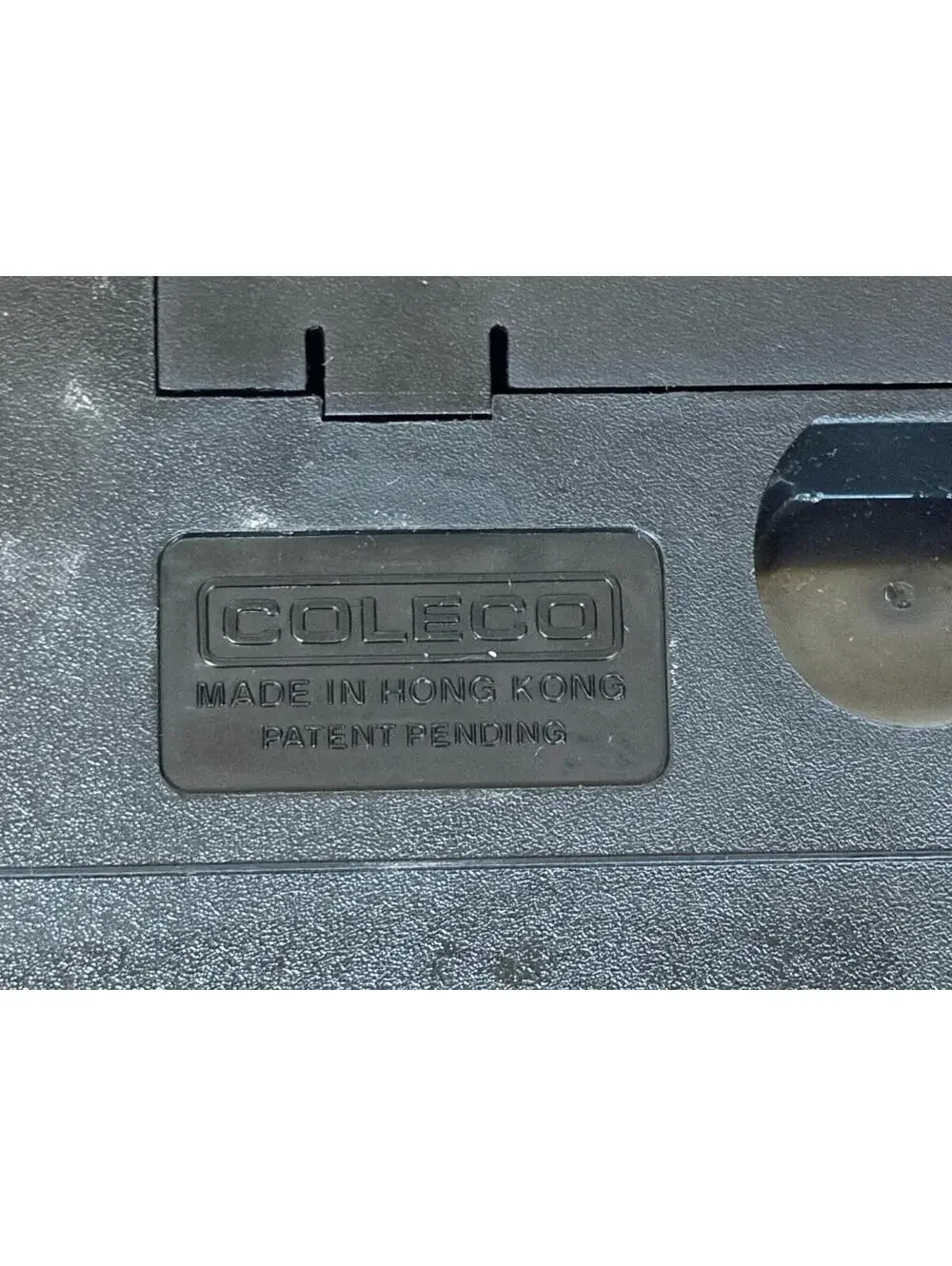 ColecoVision Expansion Module #2 Steering Wheel & Gas Pedal Controller Untested
